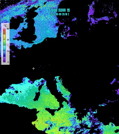 NOAA 19 sea